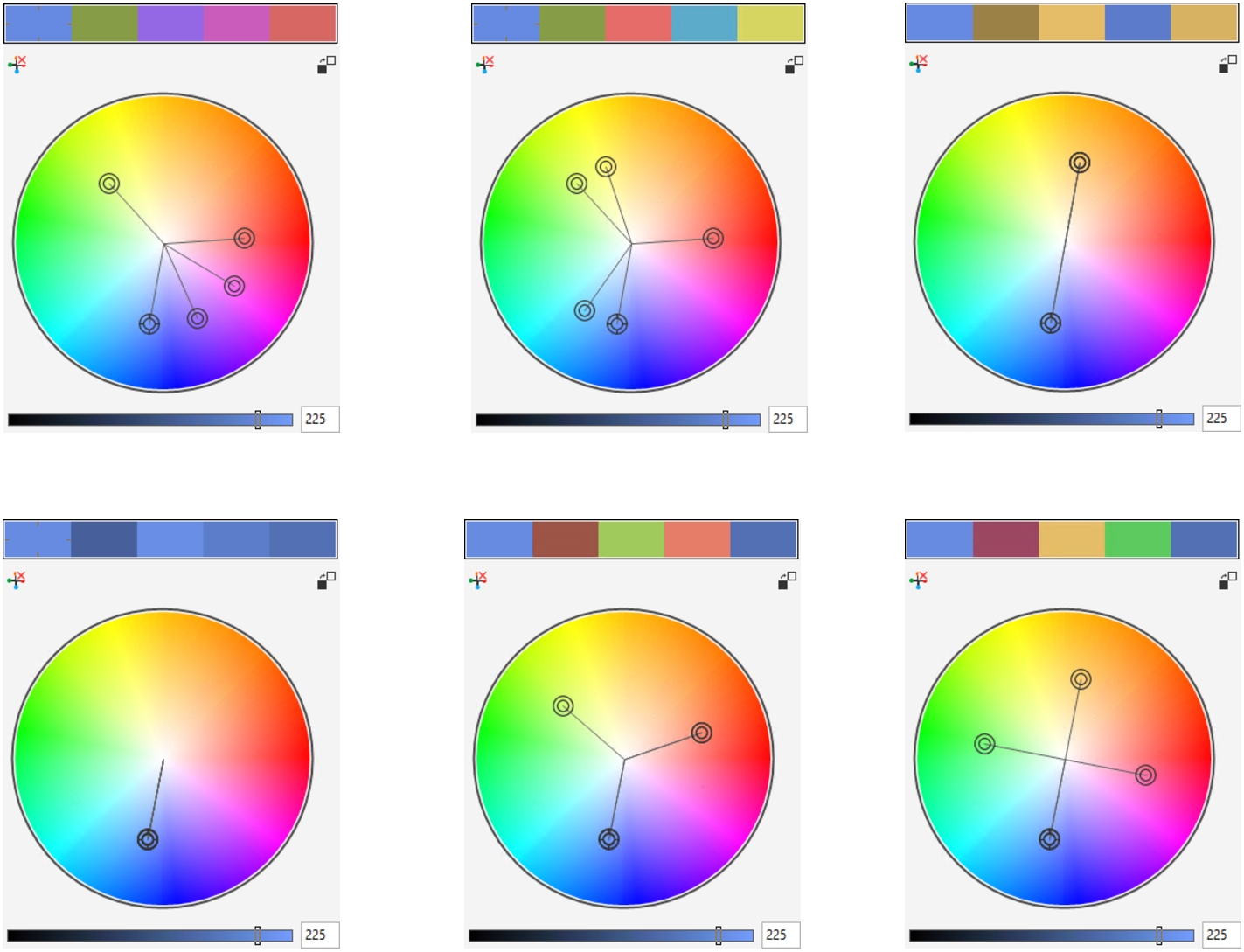 Accented Analouges CorelDRAW 2026 Help | Edit color styles